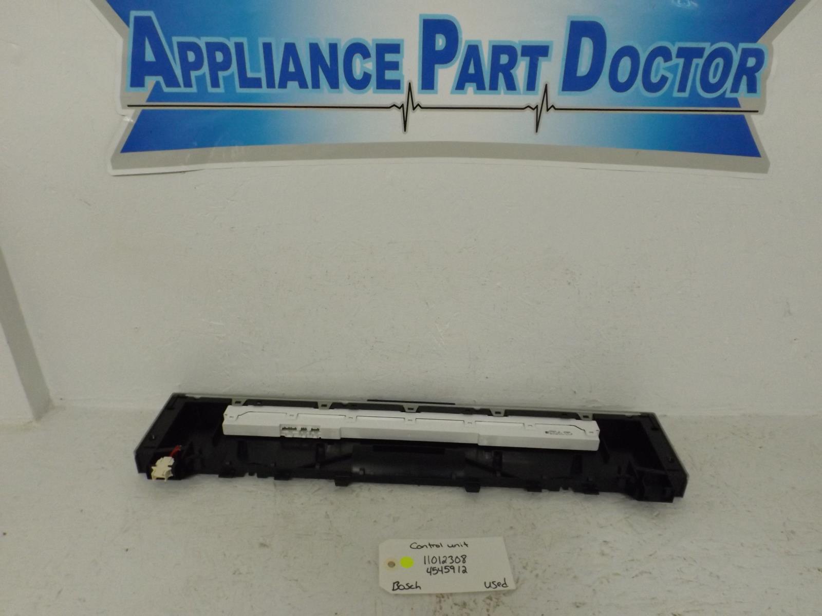 Bosch Dishwasher 11012308 4545912 Control Unit Used Bosch Dishwasher 11012308 4545912 Control Unit Used